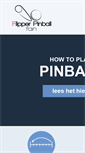 Mobile Screenshot of flipper-pinball-fan.be